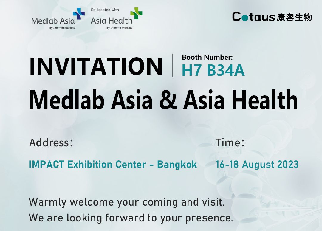 Udstillingsinvitation-Medlab Asia and Asia Health 2023 i Bangkok